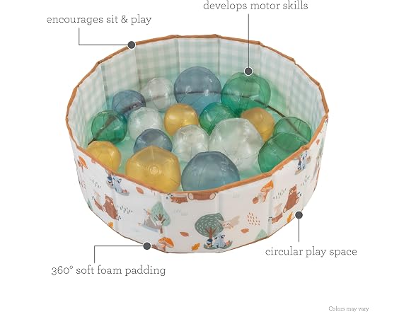 Infantino Ball Pit with 18 Inflatable Balls