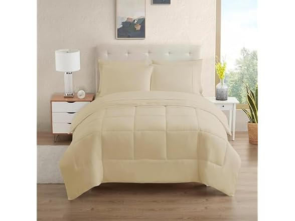 Sweet Home Collection 7 Piece Comforter Set Bag