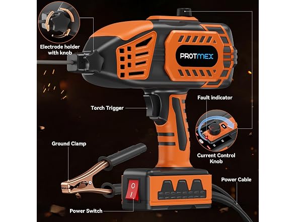 Protmex Handheld Welder-Orange