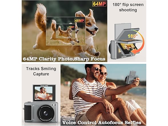 ARNSSIEN 4K Digital Camera