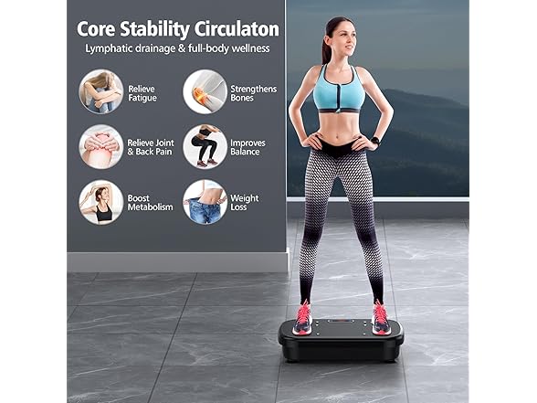 PUREROYI Vibration Plate Exercise Machine