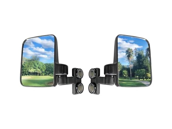 Universal Magnetic Golf Cart Side Mirrors