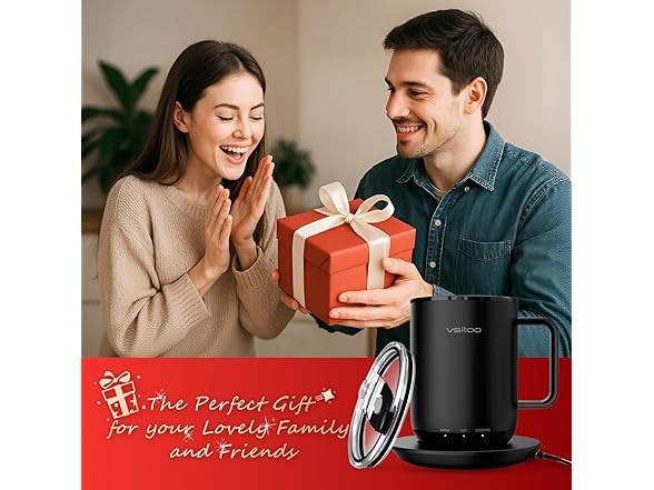 14oz Heated Coffee Mug