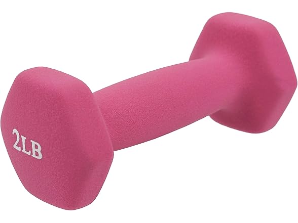 Sunny Health & Fitness Neoprene Dumbbell - 2lbs- Pair