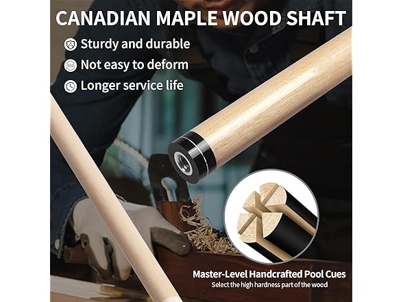 LOTKEY Pool Stick,Pool Cue Sticks 58''