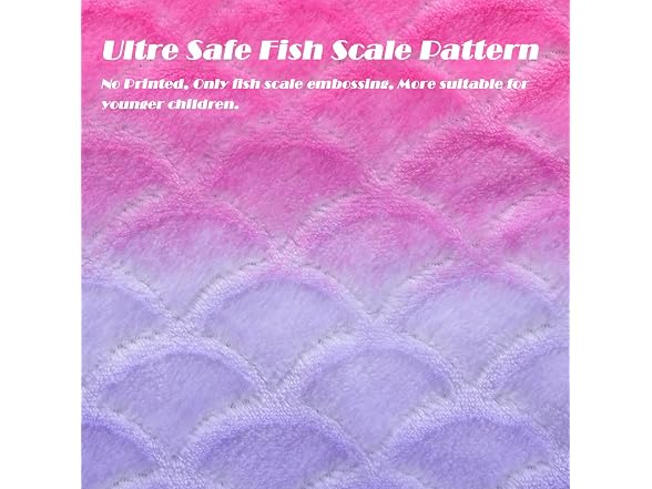 VHOME Kids Mermaid Blanket Gifts - Warm Living Ki