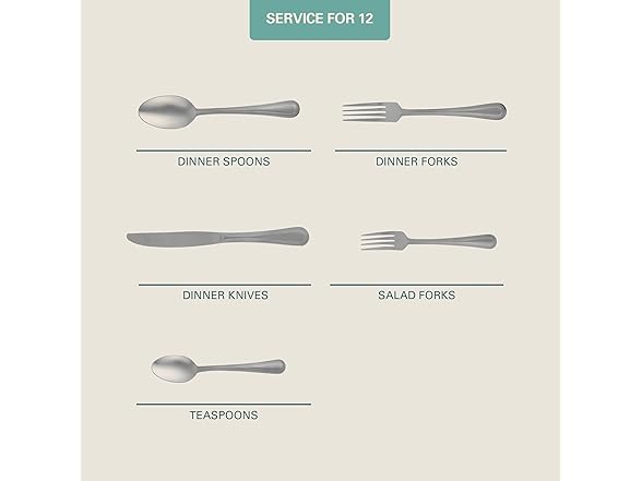 Gibson Home Sinta 87-Piece Stainless Steel Flatware Set 