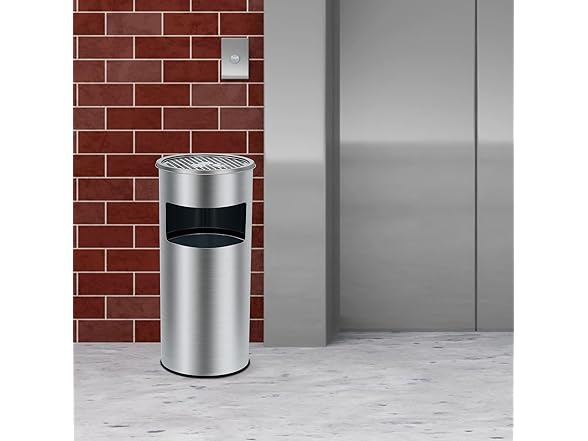 GarveeHome 4.5 gal/17 L Indoor Outdoor Trash Can