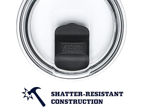 YETI Stainless Steel Rambler Drinking Cup, 14oz, Nordic Blue