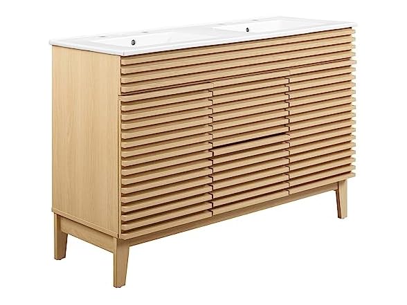 Modway Render 48" Double Bathroom Vanity