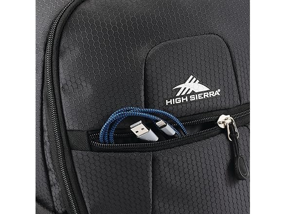 High Sierra Travel Bag, Mercury Black