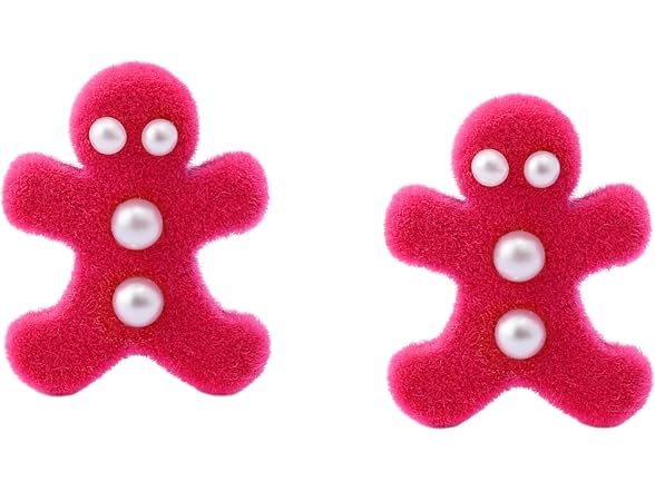 Betsey Johnson Women's Santa Baby Earrings