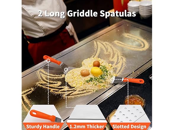 Griddle Accessories Kit, 26PCS