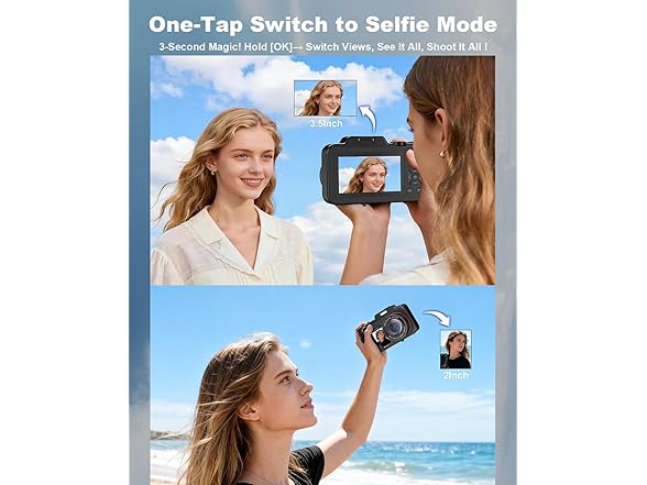 LIYTIFOR 5K Digital Camera for Photography