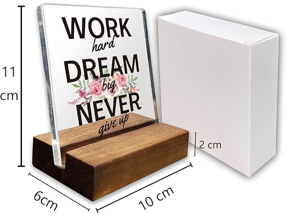 Dream Big Work Hard Inspirational Quotes