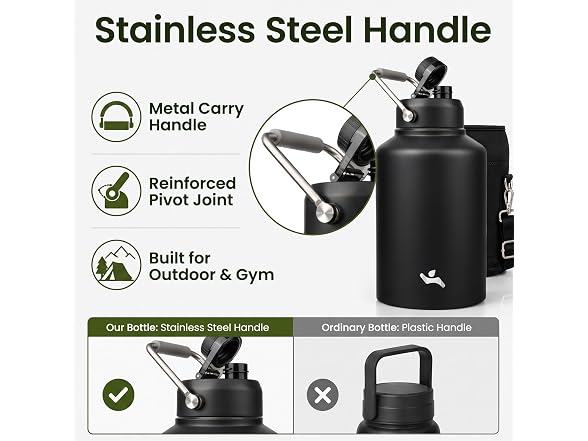Konokyo 87 oz Insulated Stainless Bottle