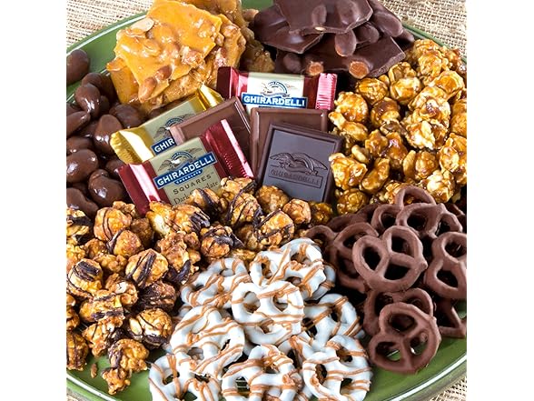 A Gift Inside Choc Caramel Crunch Basket