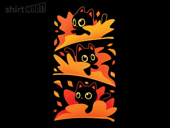 Flying Autumn Kittens