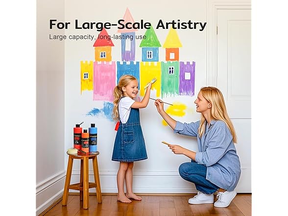 Color More 14 Colors Acrylic Paint Set