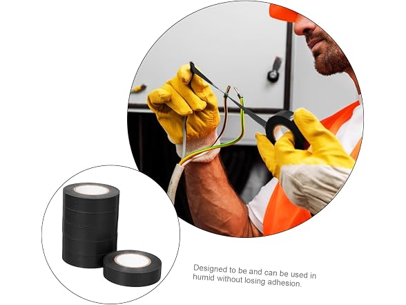 ULTECHNOVO CON-117 6 Rolls Electrical Insulation Tape