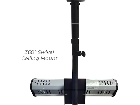 Heat Storm Tradesman 1500 Watt Infrared Heater Tripod Combo, Remote