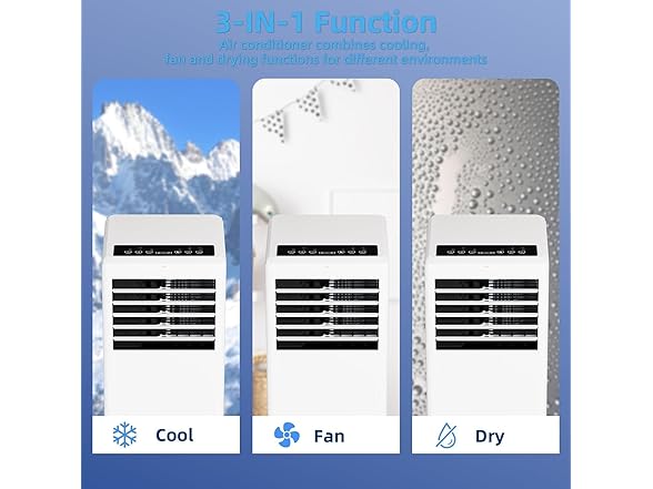 Garvee 8000 BTU Quiet Portable AC