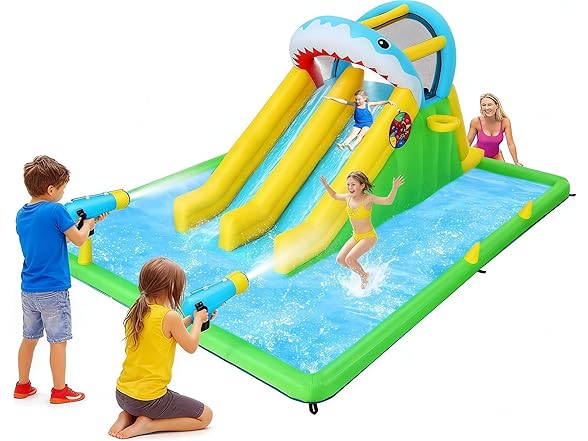 Shark Attack Fun Zone Bounce House