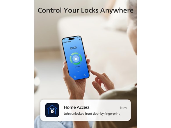 Philips Wi-Fi Smart Door Lock, Keyless with App