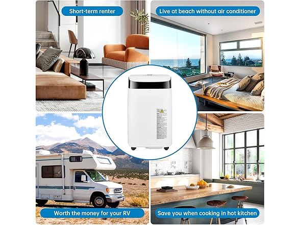 Vossfamul 10000 BTU Portable Air Conditioner