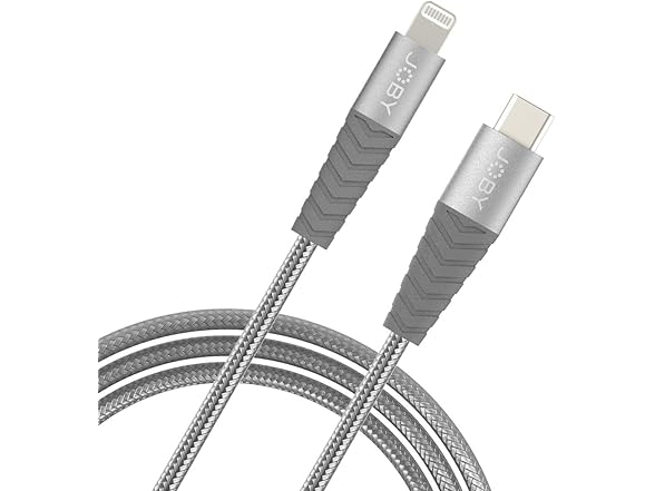 Joby 6.6' USB Type-C to Lightning Cable