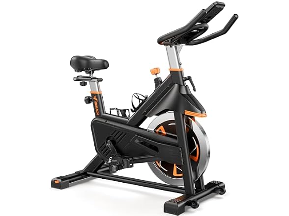 MERACH S38 Black Magnetic Exercise Bike