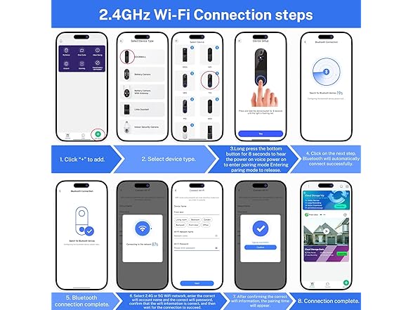 1080p Wireless Video Doorbell Camera