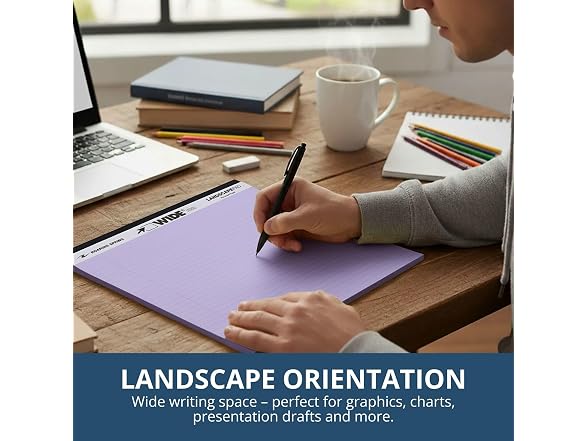 ROARING SPRING Wide Landscape Legal Pad