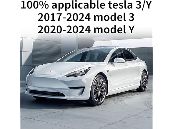 Femibon Carbon Fiber 4pc Handle Cover for Tesla