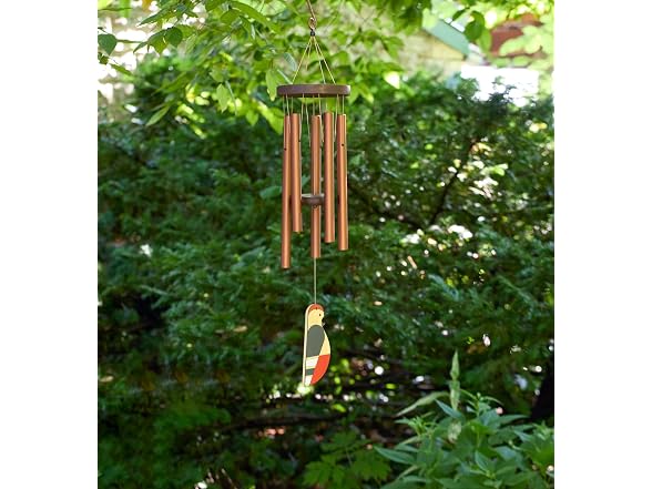 Red Carpet Wind Chimes Woodpecker 36in
