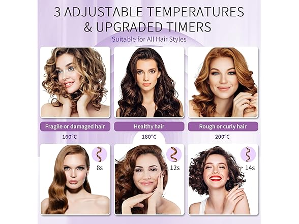 Lakeronelove Automatic Curling Iron