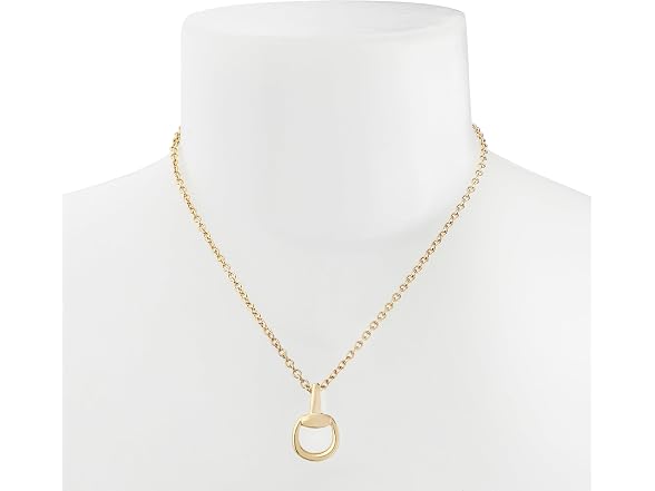 Steve Madden Women's Collegiate Link Pendant Neckl