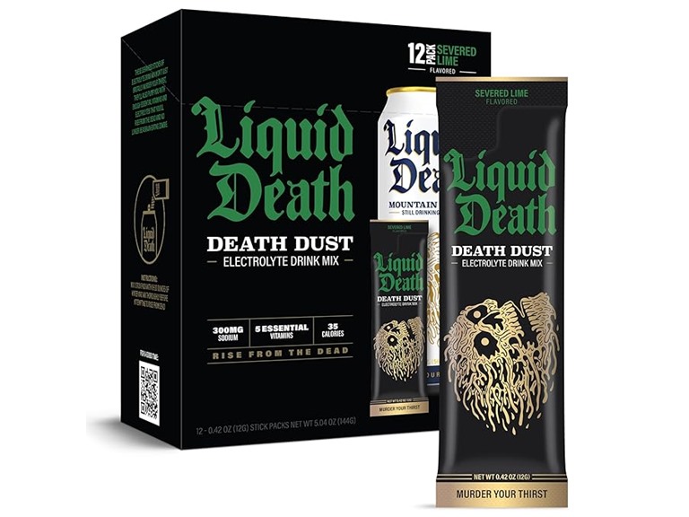 (36ct) Liquid Death Electrolyte Death Dust - Severed Lime