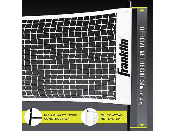 Franklin Half Court Size Pickleball Net Set