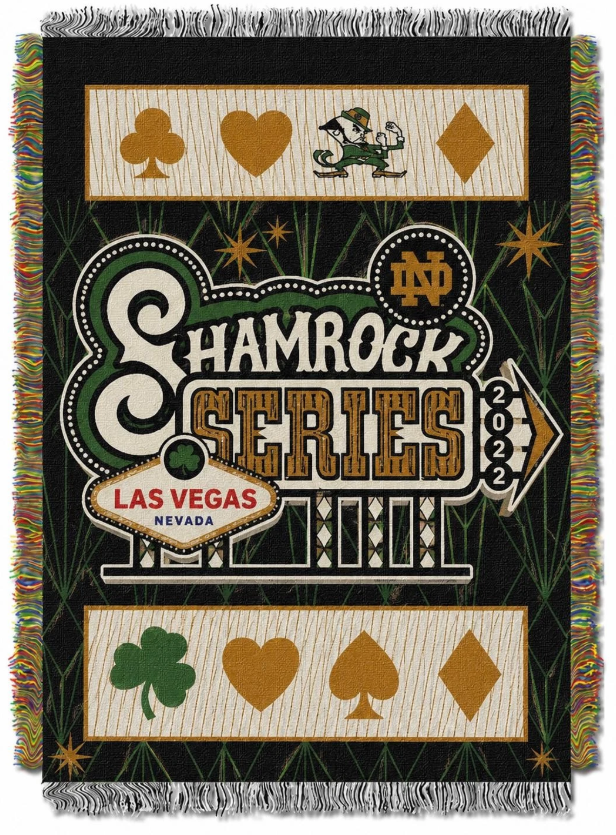 Notre Dame Shamrock Series Blanket - Gallery 6