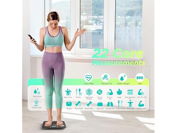 Smart Scale 22 Body Metrics FSA Eligible