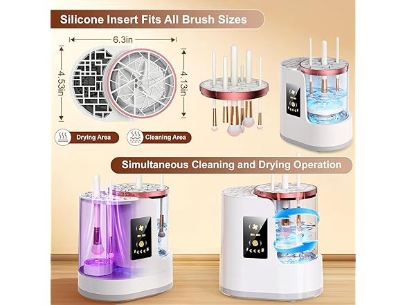 Jnconser W1780 Electric Makeup Brush Cleaner
