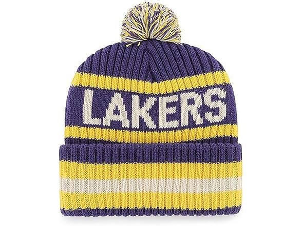 LOS ANGELES LAKERS Boys '47 Bering Cuff Beanie