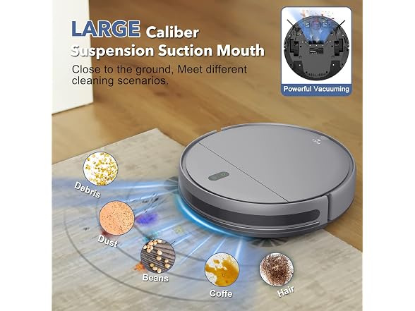 MAMNV Robot Vacuum and Mop Combo