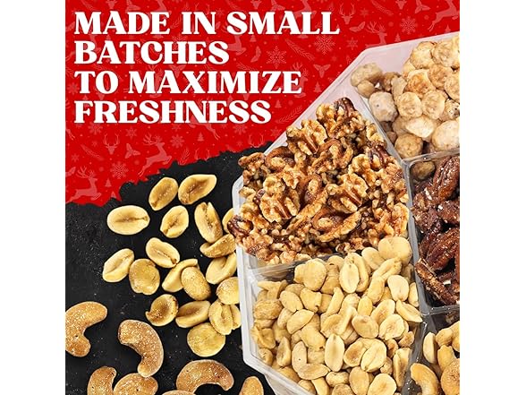 Christmas Nuts Gift Box 7pc