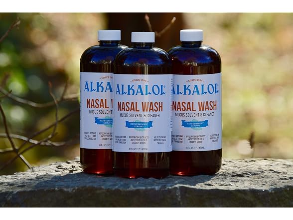 Alkalol Nasal Wash Solution 16oz 3pk