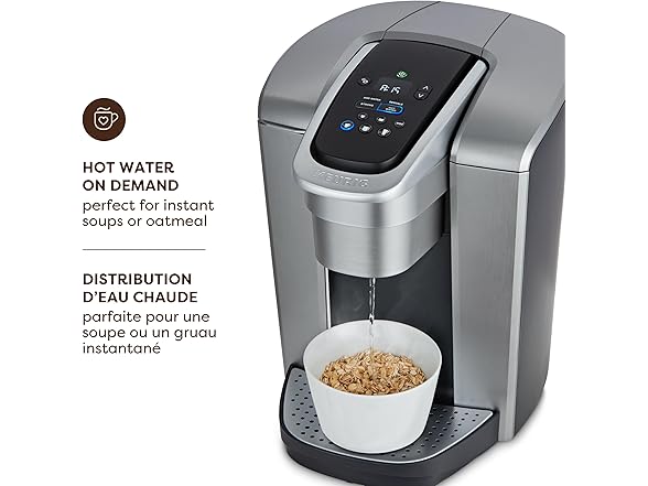Keurig K-Elite Coffeemaker Brushed Slv