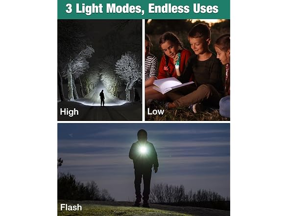 EverBrite Transparent plastic flashlight
