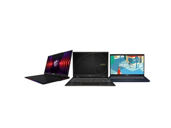 MSI Laptops