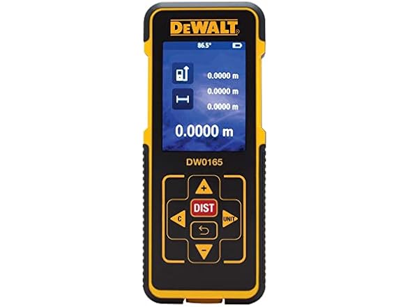 Dewalt DW0165N 50 M Laser Distance Measurer 165 ft